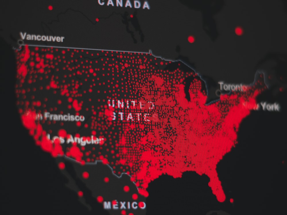Map of US and Canada DID coverage